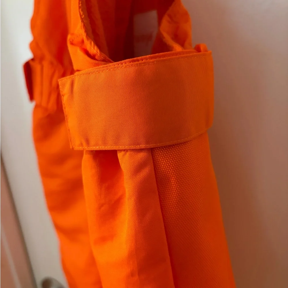 Cat & Jack 2T Orange Snow Overalls Insulated Waterproof Toddler Ski Adjustable